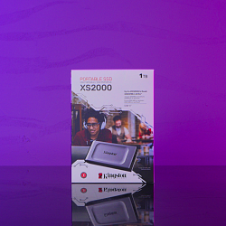 1Tb Внешний SSD накопитель Kingston XS2000 (SXS2000/1000G)